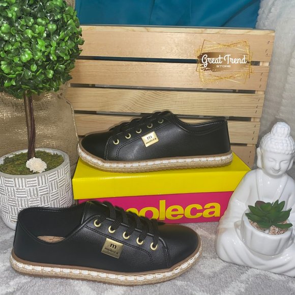 Women Espadrilles Black Casual Sneakers - Picture 3 of 7